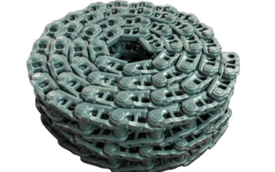 What is the difference between excavator track chains and undercarriage rollers